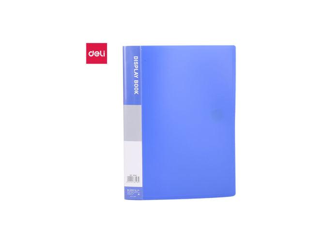 Deli Clear Book A4 Assorted Colors 60 Pockets E38148 - Altimus