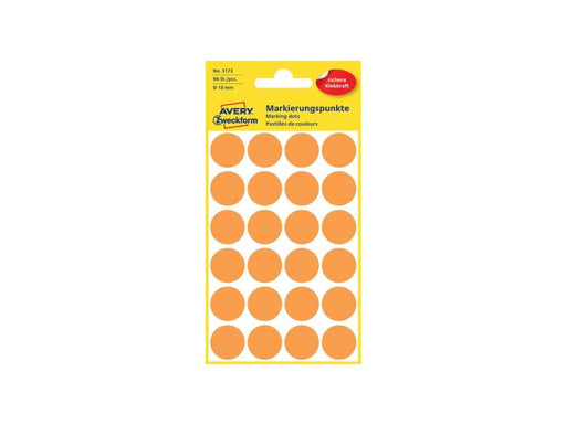 Avery Marking Labels Dots 18 mm Orange 96/pack - Altimus