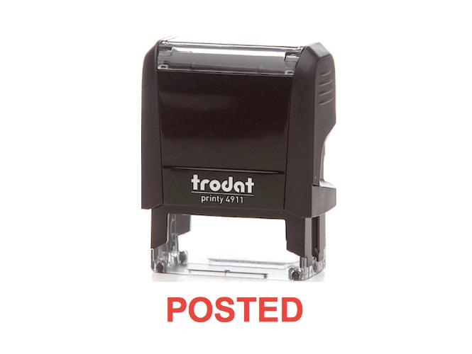 Trodat Printy 4911 Stamp "POSTED" - Red