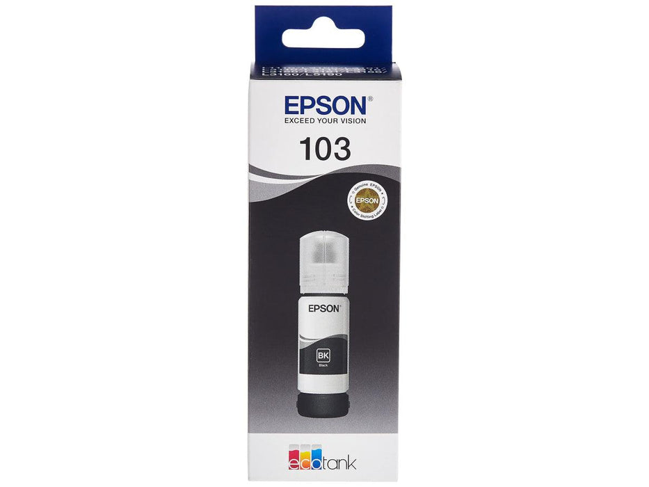 Epson 103 EcoTank Ink Bottle - 65ml, Black - Altimus