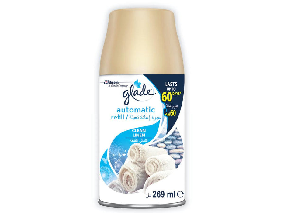 Glade Automatic Spray Refill Clean Linen 269ml - Altimus