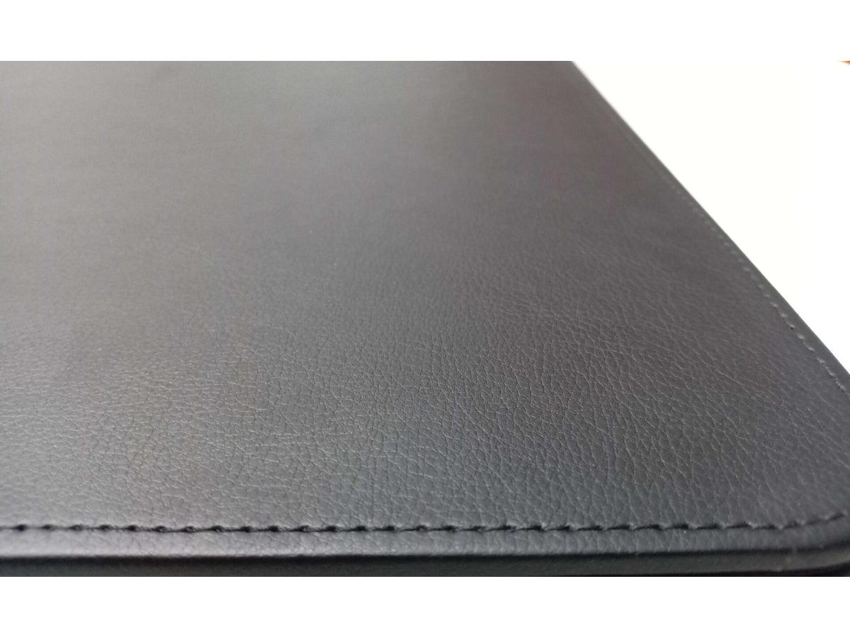 Desk Pad, 60 X 45cm, PU Leather Plain - Black - Altimus
