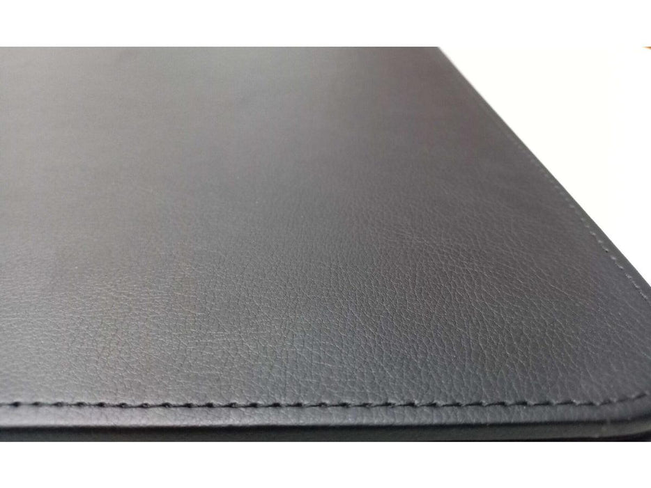 Desk Pad, 60 X 45cm, PU Leather Plain - Black - Altimus