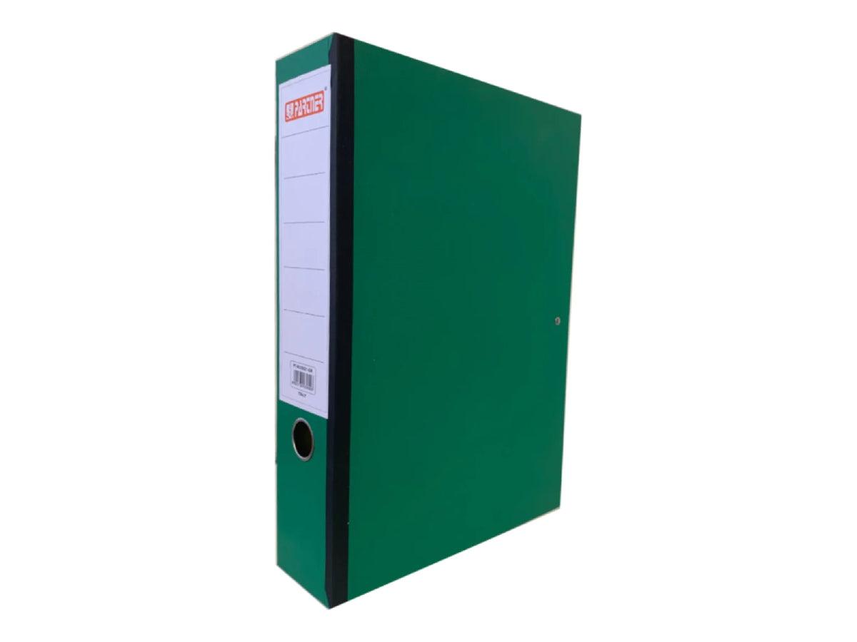 Close Box File Rigid Partner Laminated Rigid Closed Box File F/S Green | Dubai & Abu Dhabi ...