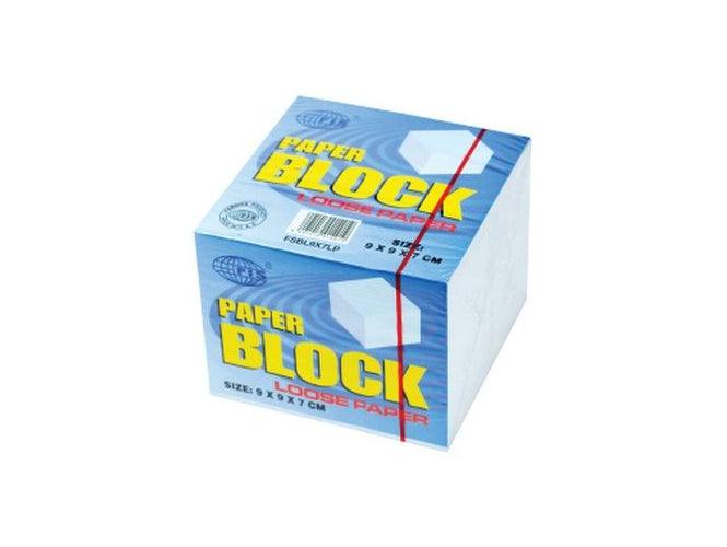 Paper Cube White without Gum 9x9x9cm - Altimus