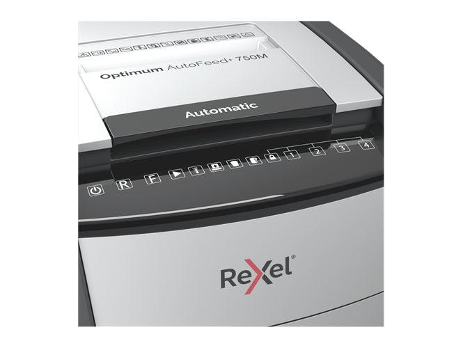 Rexel Optimum AutoFeed+ 750M Automatic Micro Cut Paper Shredder - Altimus