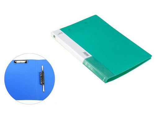 Deli 5309 Long Spring Clip Plus Board Clip, A4, 8" Green - Altimus