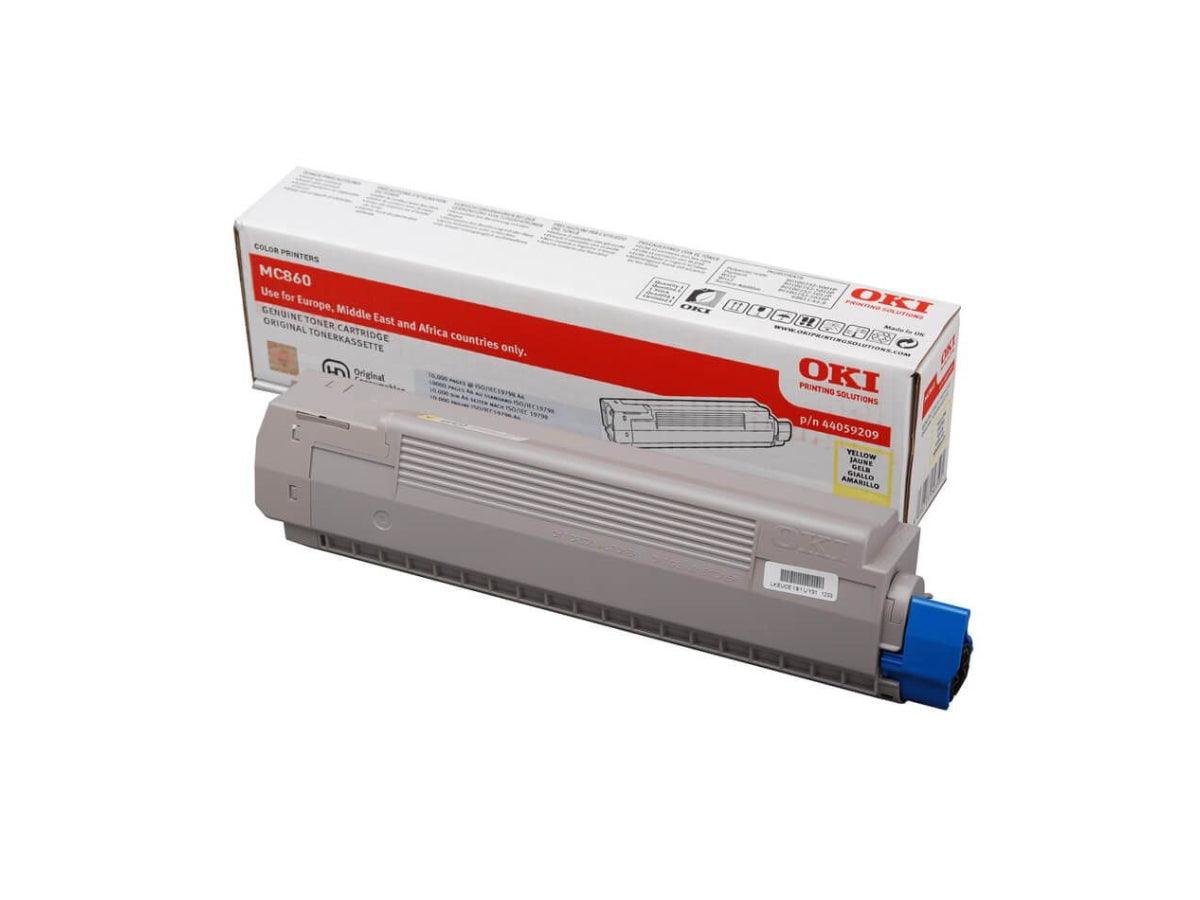 OKI MC860 Yellow Toner Cartridge - Altimus