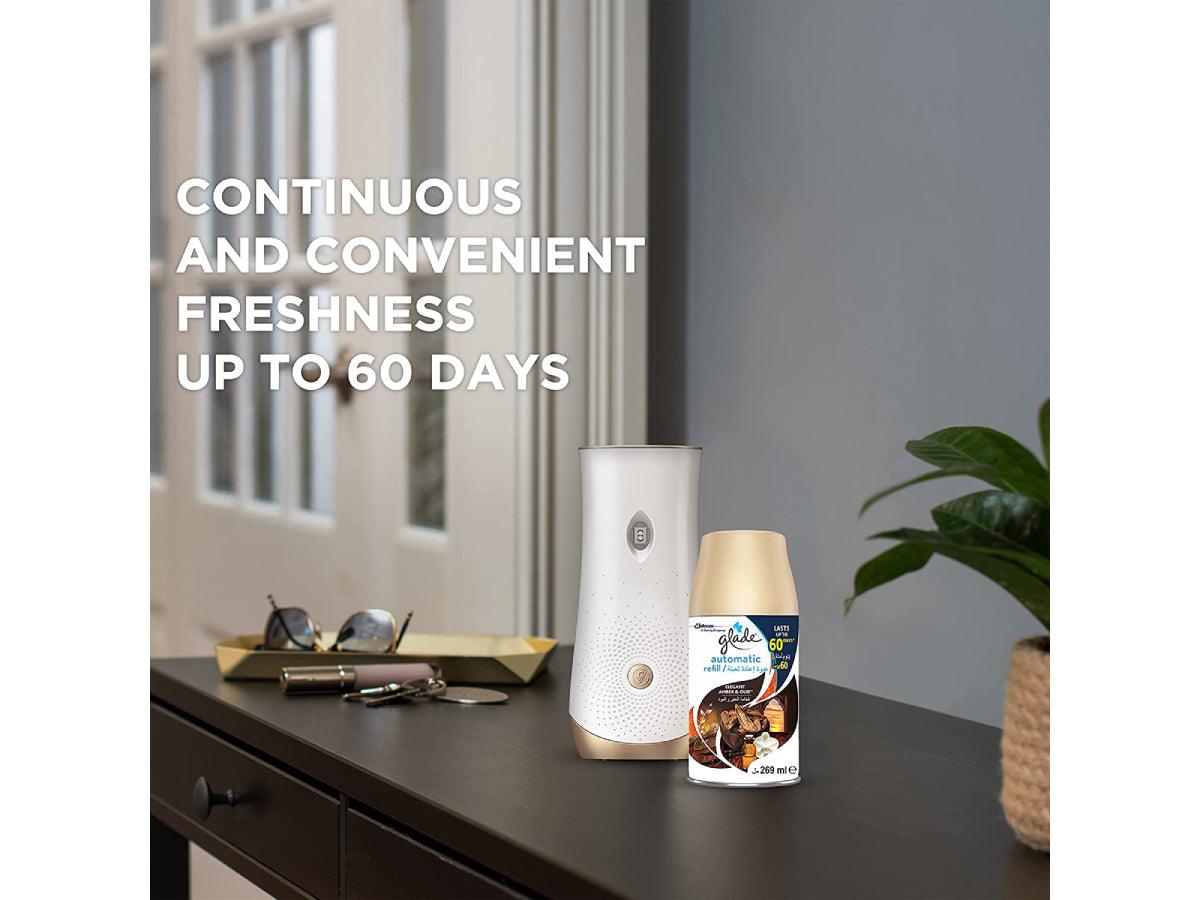 Glade Automatic Spray Refill Elegant Amber and Oud 269ml - Altimus