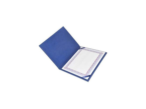 Certificate Folder Italian PU Cover Blue (FSCLCERTPUBL) - Altimus