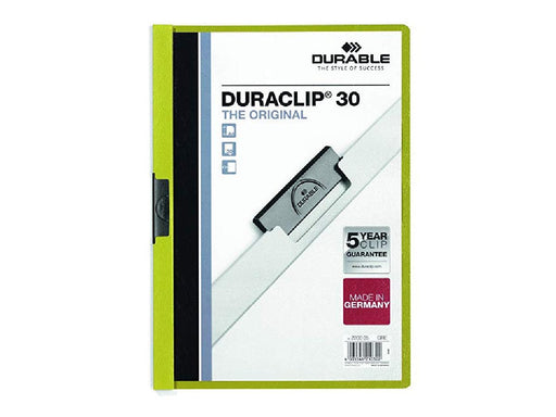 Durable Duraclip 30, A4, Green - Altimus