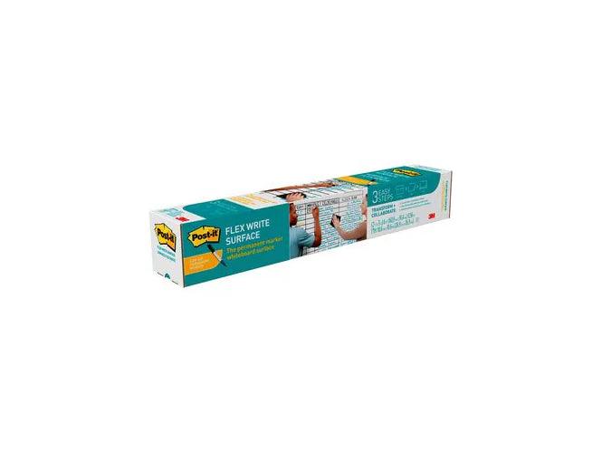 3M Post-It Flex Write Surface, The Permanent Marker Whiteboard Surface 60 x 90cm (MMM-FWS3x2) - Altimus