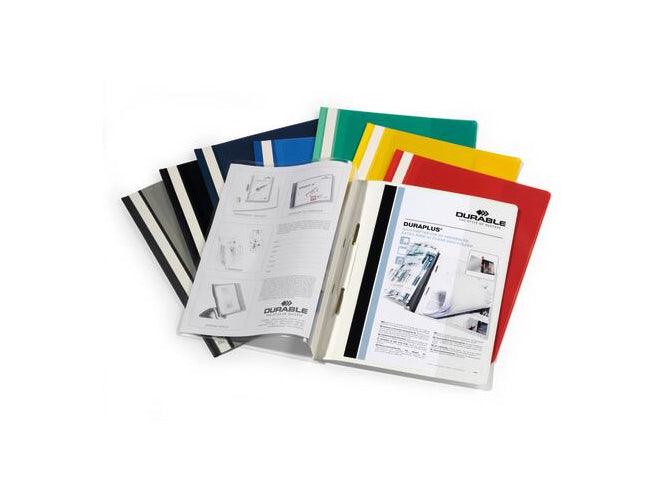 Durable DURAPLUS Presentation Folder with cover pocket, A4, Black - Altimus