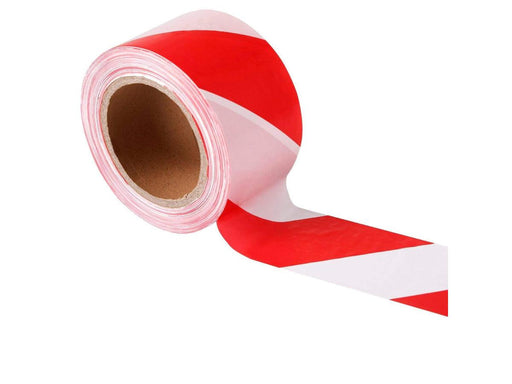 Non - Adhesive Warning Tape 3" x 250Mtr (Red & White) - Altimus