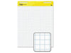 3M Post-It Self-Stick Easel Pad 560, Quad Ruled White, 25 x 30 in, 30sheets/pad - Altimus
