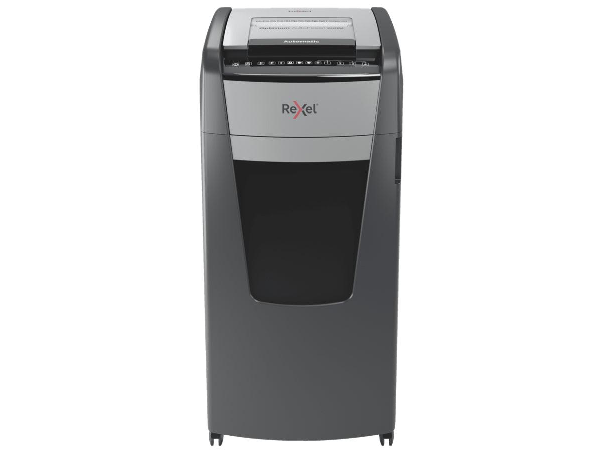 Rexel Optimum AutoFeed+ 600M Automatic Micro Cut Paper Shredder - Altimus