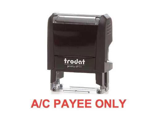 Trodat Printy 4911 Stamp "A-C PAYEE ONLY" - Red - Altimus