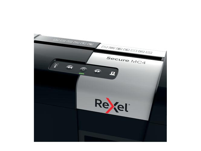 Rexel Secure MC4 Whisper-Shred Micro Cut Paper Shredder - Altimus