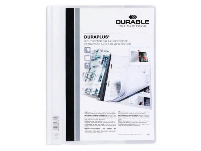 Durable DURAPLUS Presentation Folder with cover pocket, A4, White - Altimus