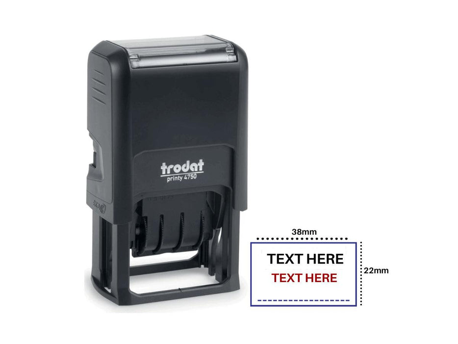 Trodat 4750 Customised Stamp 38 x 22mm - Altimus