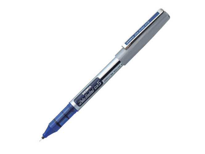 Zebra Pen Roller 0.5 (BE-XDX5) 10Pcs/Box, Blue