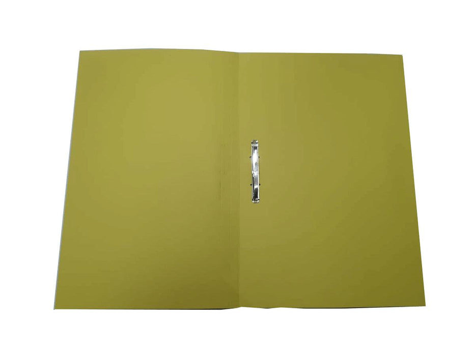 Premier Square Cut Folder with Fastener FS Yellow - Altimus