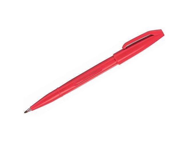 Pentel S520 Sign Pen Fibre Tip 2mm Red - Altimus