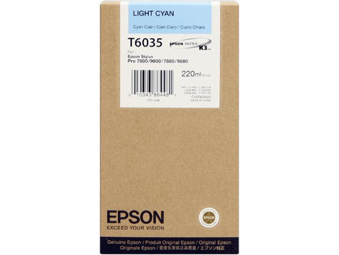 Epson T6035 Light Cyan Ink Cartridge 220ml