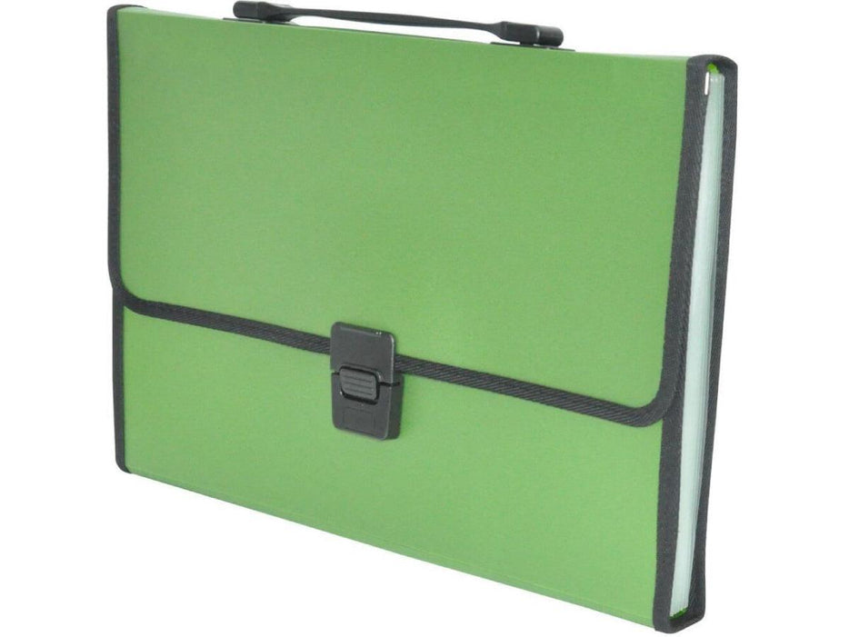Expanding File Metalic, 13 Pockets, F/S (210 X 330MM), Green (FSPG1306GR) - Altimus