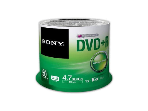 Sony DVD+R 4.7GB/Go 1x-16X Spindle of 50 - Altimus