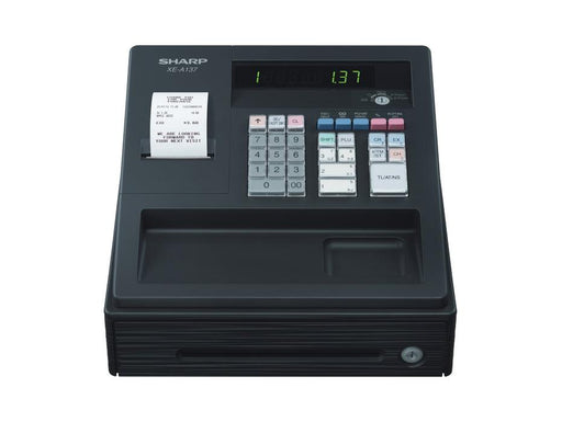 Sharp XE-A137 Entry Level Cash Register with LED Display - BLACK - Altimus