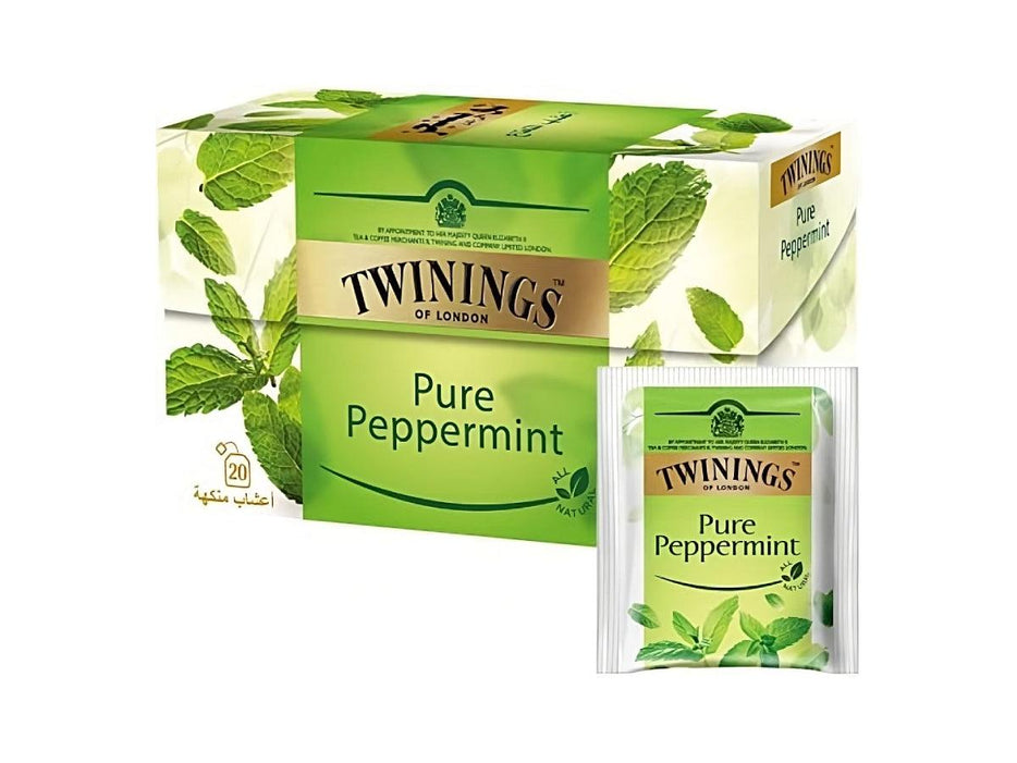Twinings Pure Peppermint 20 Tea Bags 40g - Altimus
