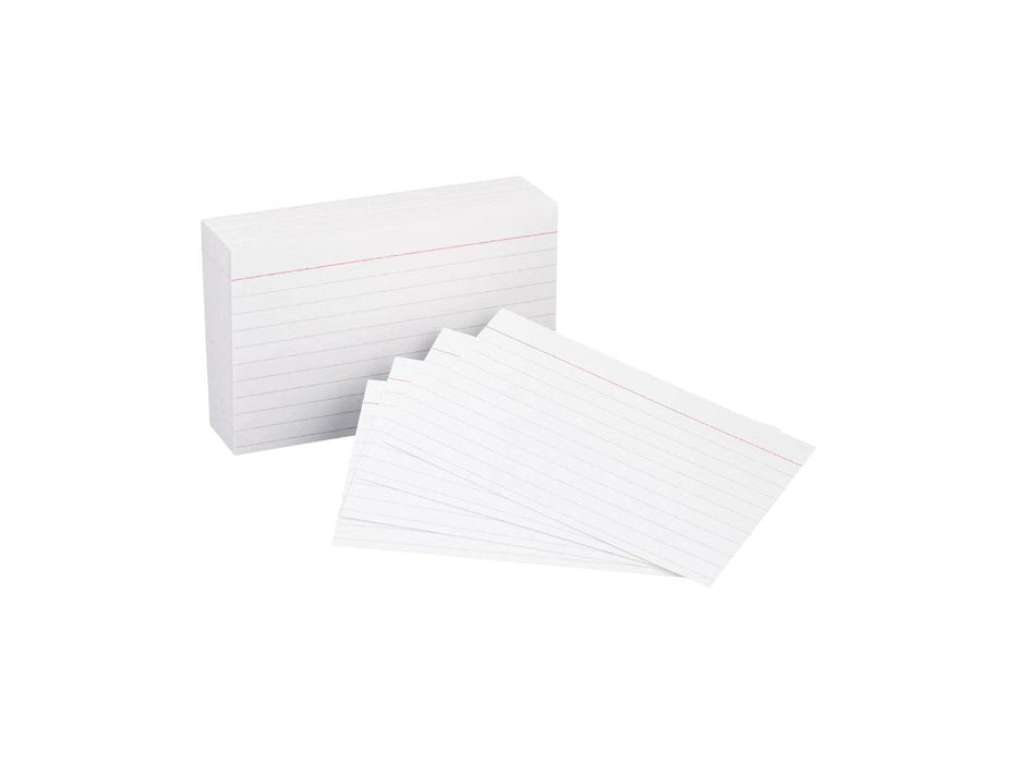 Index Cards 5 x 8" 160 Gsm, 100/Pack, White