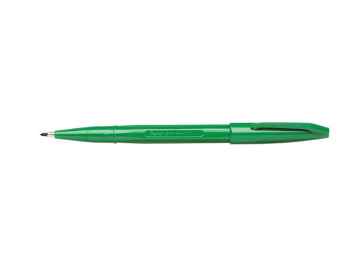 Pentel S520 Sign Pen Fibre Tip 2mm Green - Altimus
