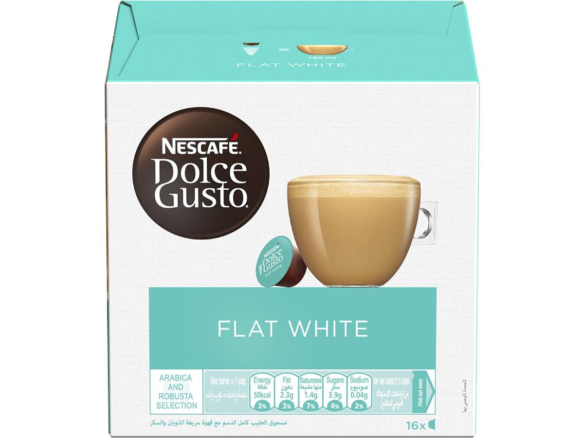 Nescafe Dolce Gusto Flat White Coffee 16 Capsules - Altimus