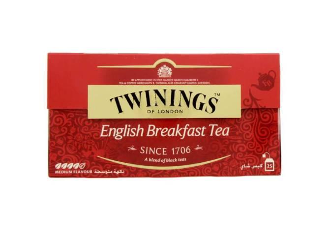 Twinings English Breakfast Tea 25 X 2 gm Bags - Altimus