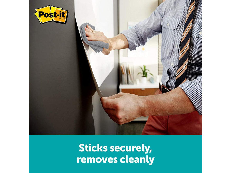 3M Post-It Flex Write Surface, The Permanent Marker Whiteboard Surface 120 x 180cm (MMM-FWS6x4) - Altimus