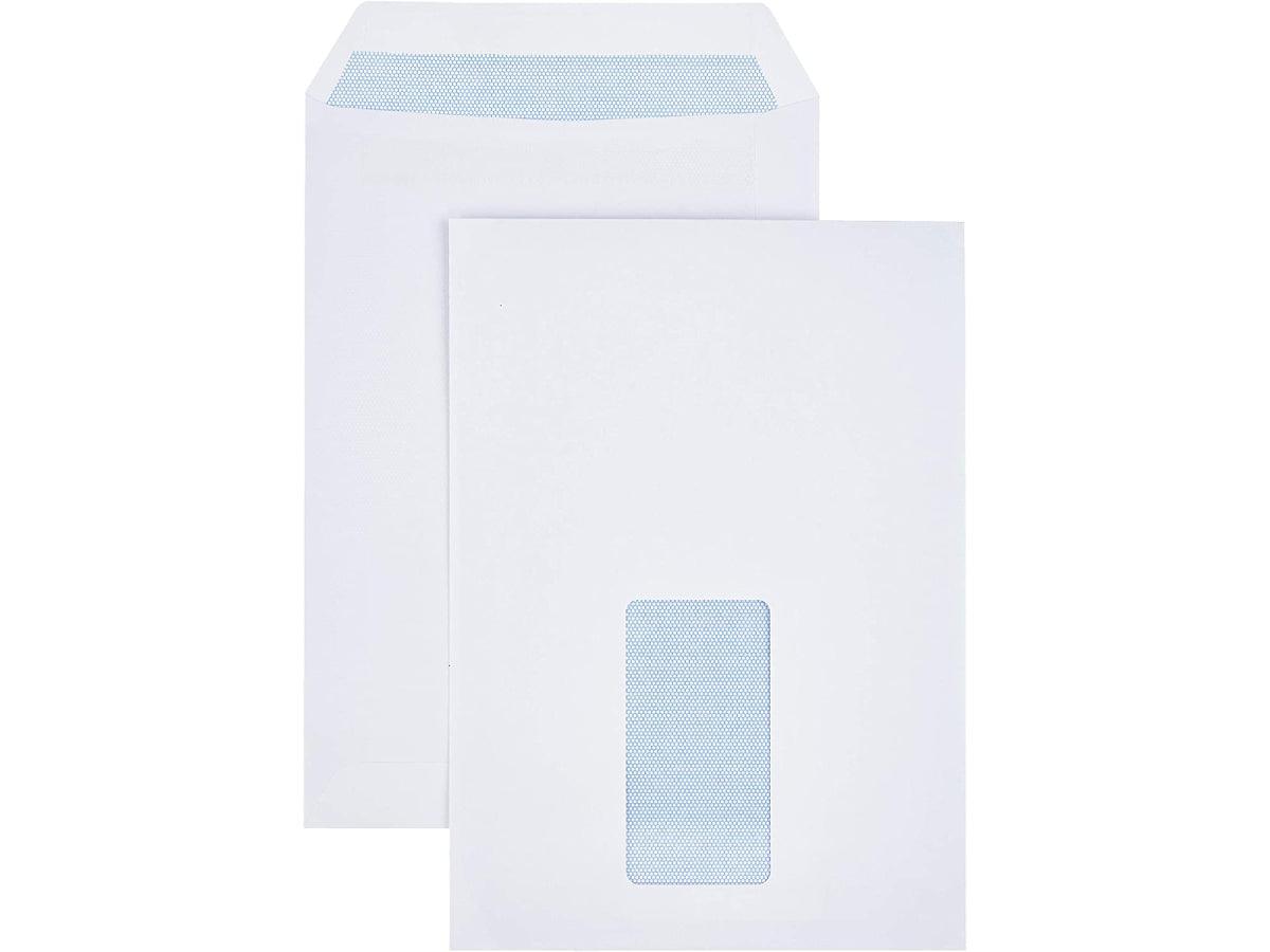 White Envelope 6 X 9", C5, Left Window, (Pack of 50) - Altimus