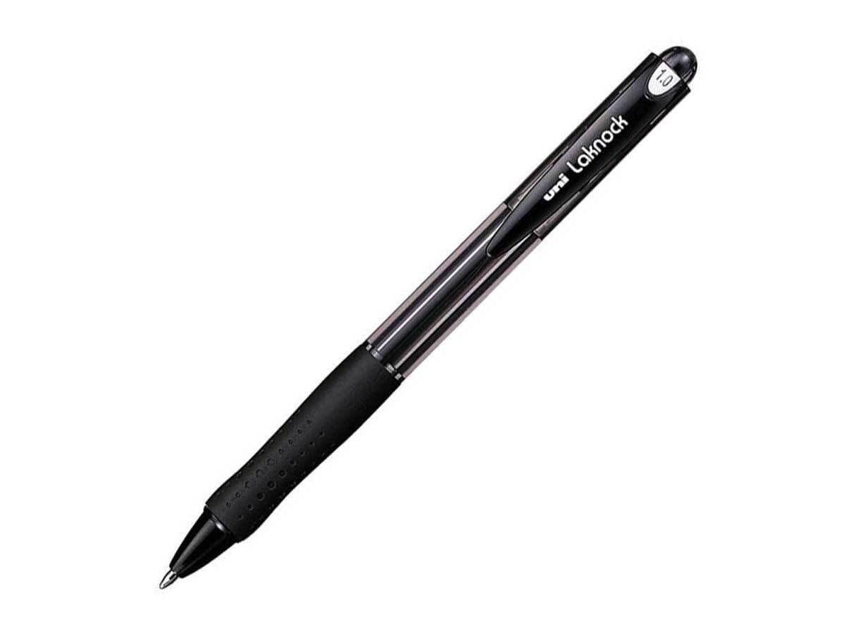 Uni Laknock Ballpoint Pen 1.0mm Black - Altimus