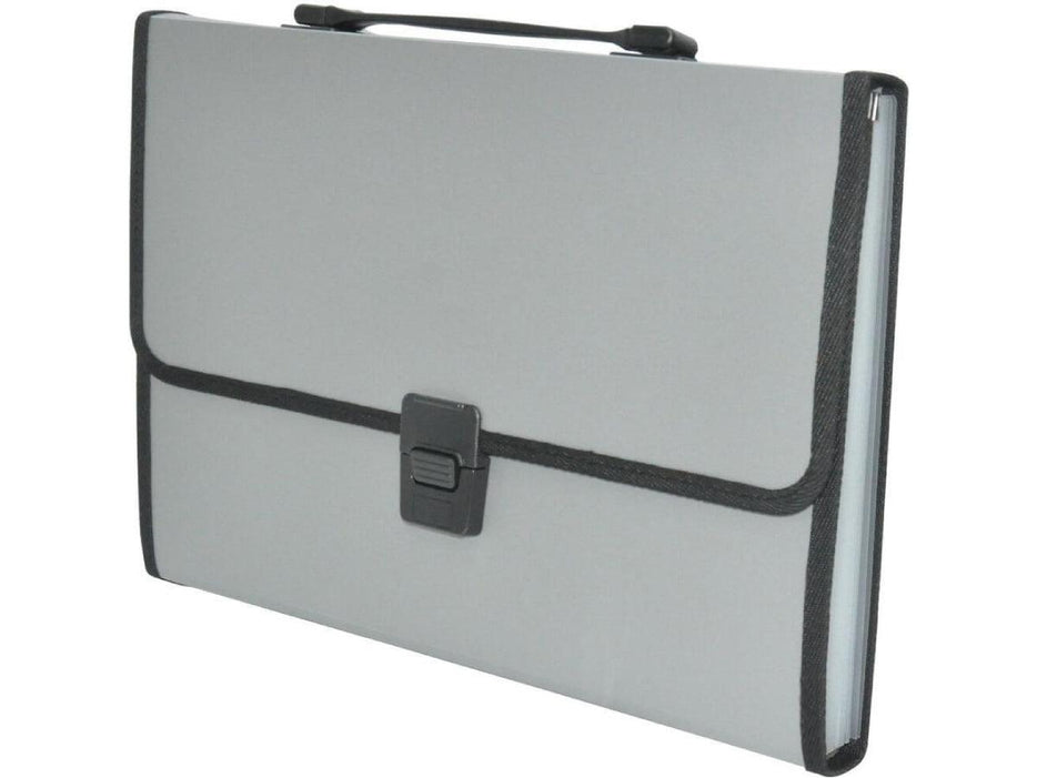 Expanding File Metalic, 13 Pockets, F/S (210 X 330MM), Silver (FSPG1306SL) - Altimus