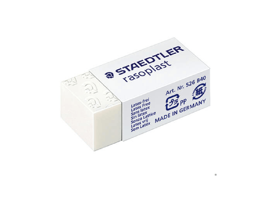 Staedtler Rasoplast Eraser 33x16x13mm, 526-B40, Small