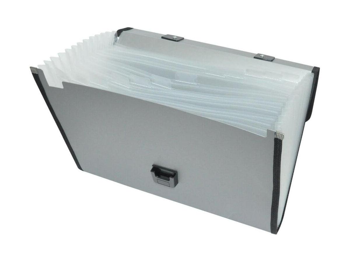 Expanding File Metalic, 13 Pockets, F/S (210 X 330MM), Silver (FSPG1306SL) - Altimus