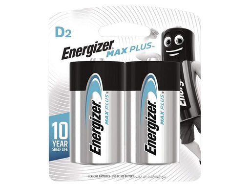 Energizer EP95BP2 Max Plus Battery D - 2pcs/pack - Altimus