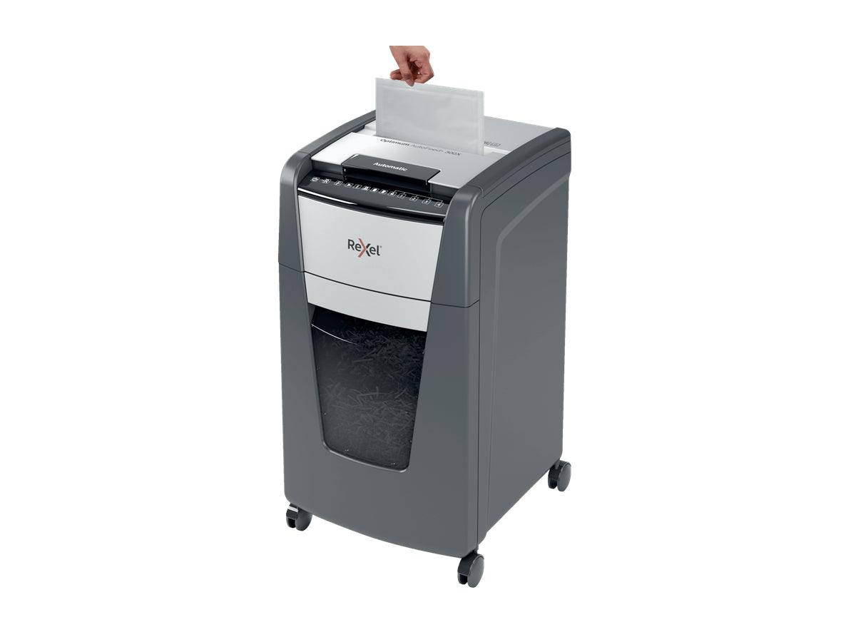 Rexel Optimum AutoFeed+ 300M Automatic Micro Cut Paper Shredder - Altimus