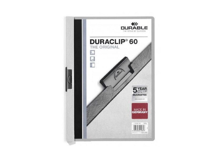 Durable Duraclip 60, A4, Grey - Altimus