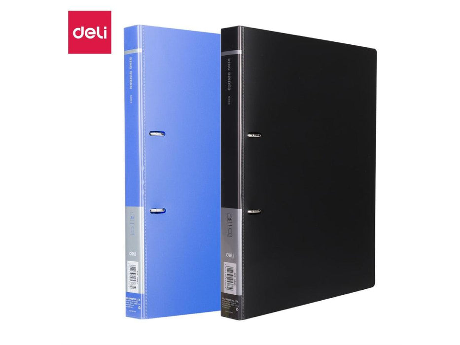 KEEPING 4D Ring Binder Plastic Box File -A4 Size Office documents and  Certificate Plastic File (Size A4 Color May Very - Blue,Black,Greay,Red)  (Pack of 4) : Amazon.in: Office Products