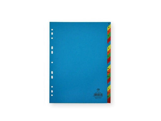 Divider Manila Colored A4 A-Z (FSDV344) - Altimus