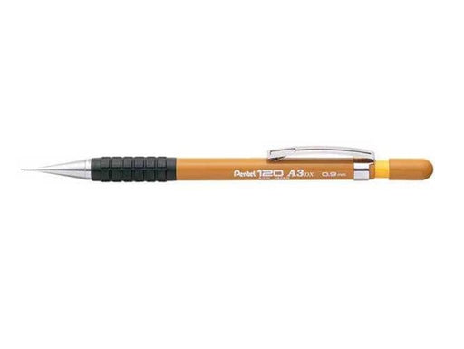 Pentel A319 120 A3 Mechanical Pencil - 0.9mm, Yellow (Pack of 12) - Altimus