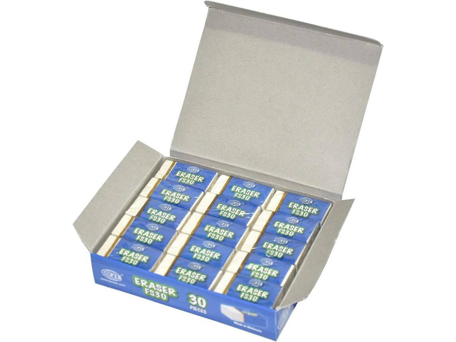 FS-30 Eraser - White, (Box of 30) - Altimus