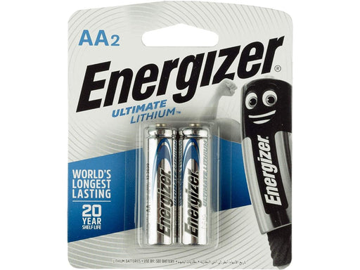 Energizer L91 AA Ultimate Lithium Battery, (Pack of 2) - Altimus